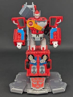 Transformers Titanium Series RID Optimus Prime complete Diecast Hasbro