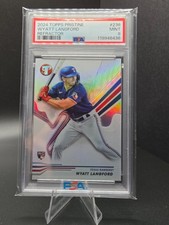 2024 Topps Pristine Wyatt Langford Refractor #236 PSA 9 Mint Rookie RC Rangers