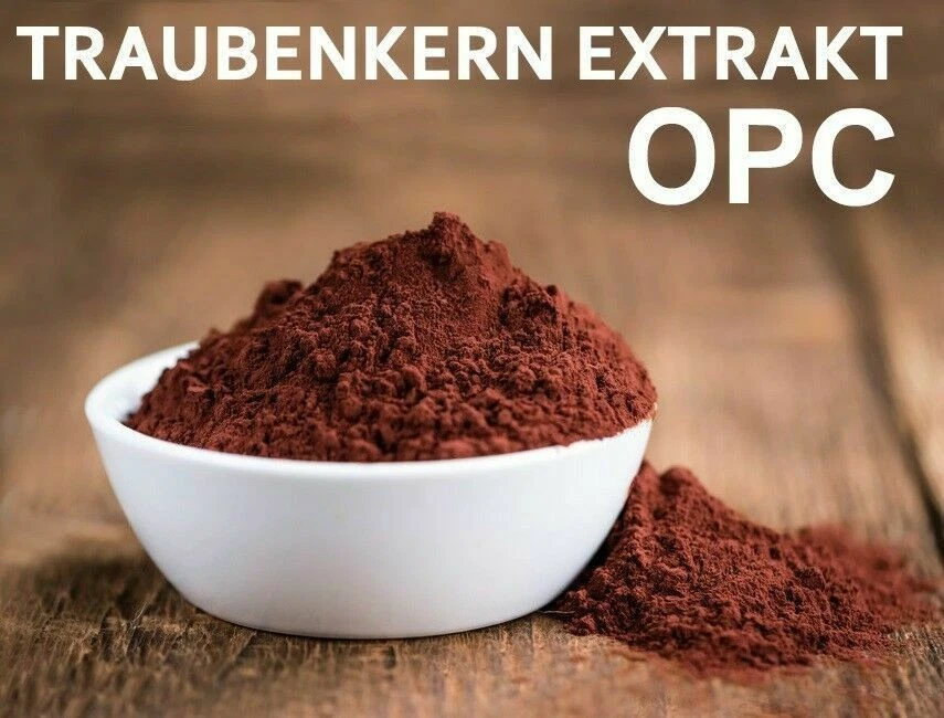 OPC Traubenkernextrakt 95% Pulver Traubenkern Extrakt - 500 g aus Frankreich