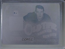 2016 Leaf ITG Heroes & Prospects Printing Plate Yellow 1/1 Bill Gadsby HOF 0c3