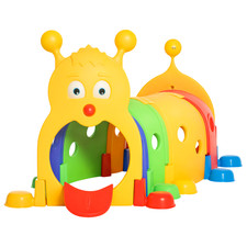 Kids Caterpillar Tunnel Climb-N-Crawl Play, 72.75" x 39.25" x 41.25"