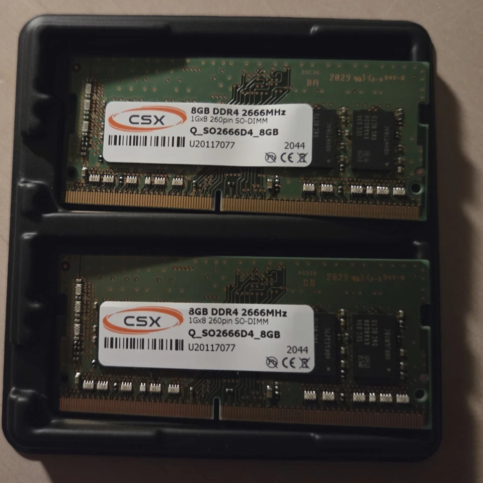 Samsung 16 GB RAM Kit (2x 8 GB) DDR4 2666V / M471A1K43CB1 imac macbook - Bild 2 von 2
