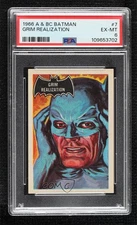 1966 A&BC Batman Black Bat Batman Grim Realization #7 PSA 6 04le