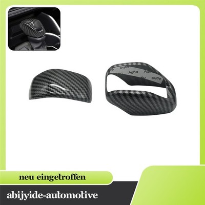 Schalthebelknauf Abdeckung Trim ABS für Toyota RAV4 2019-23 Highlander 2020-23