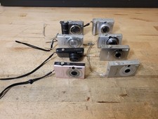 Lot of 8 Canon Powershot Digital Camera Lot READ DESCRIPTION