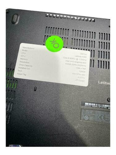 Dell Latitude 5490, 14-Inch Laptop, with Intel Core i5, Windows 11 Pro