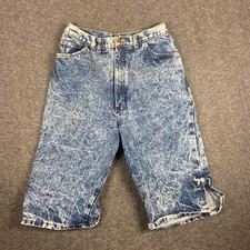 Vintage Gomigo Traders Acid Wash Denim Shorts with Bow Hem – Made in USA
