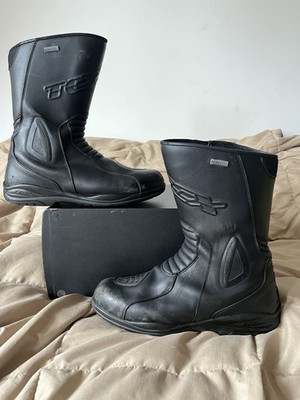 TCX  X-Five. 4 GTX Gore Tex Motorcycle  Boots Black Size 11 EU 45