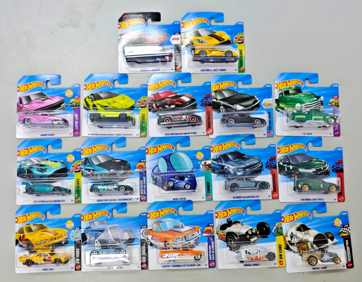 Hot Wheels Mainline NEW Case F 2026 (Choose From Options)