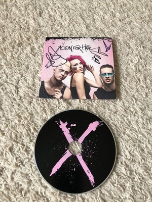 SIGNED/RARE! Now You Know By Icon For Hire CD EP Rock The Letter Black Halestorm