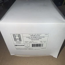 EST Edwards SIGA-270 Fire Alarm Addressable Pull Station