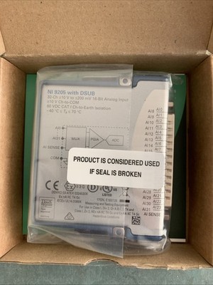 National Instruments NI 9205 32-Channel 10V-200mV 16-Bit Analog Input ...