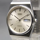 1986 [N MINT] Vintage SEIKO Majesta 9063-6000 32mm Silver Day/Date QZ Mens Watch