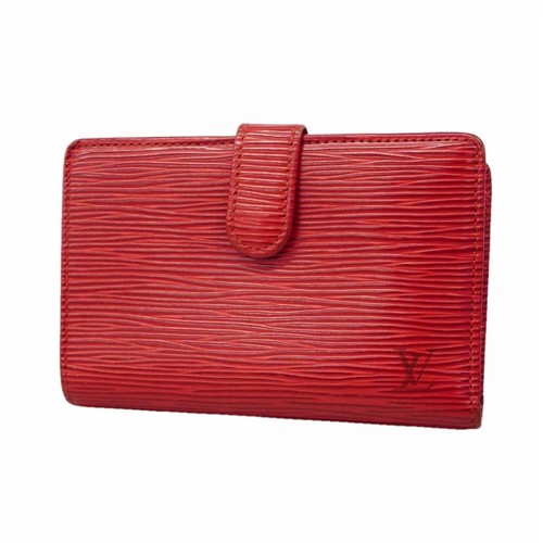 Louis Vuitton Wallet Epi Porte-Monnaie Bi-Fold M63247 Castilian Red Ladies