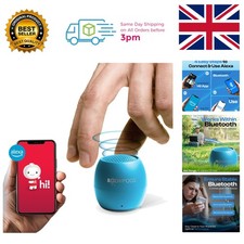 Bluetooth Mini Speaker with Alexa | Waterproof, 5 Hours Playtime, Compact Design