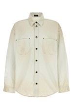 BALENCIAGA Sand Poplin Shirt New  Authentic