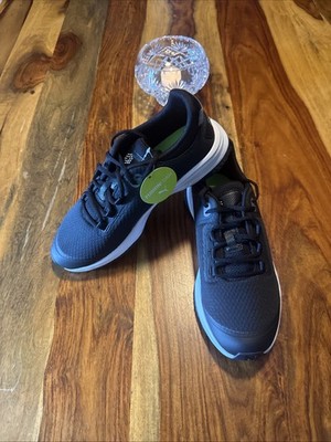 Puma Golf Men's Grip Fusion Sport Shoe, Black-Silver quiet Shade Size 8.5