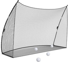 Golf Trainingsnetz 304x91x213cm Tragbares Üb...