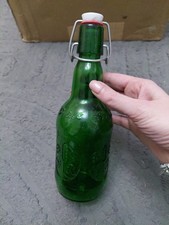 Grolsch Vintage Green Glass Bottle with Swing Top. Excellent Condition. No Chips