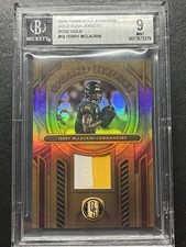 2024 Panini Gold Standard Football Terry McLaurin Gold Rush Jerseys Becket Mint 