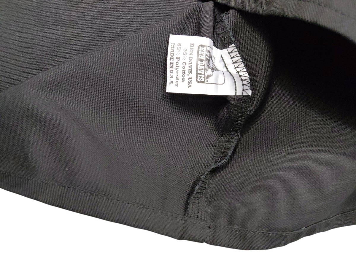 Vintage 90s Ben Davis Half Zip Work Shirt Size XXL Made In USA | eBay
