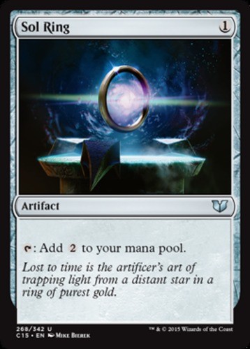 Light Play x 1 Sol Ring Commander 2015