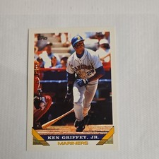 Topps 1993 Ken Griffey Jr. #179 Mariners Base Set MLB Baseball Card