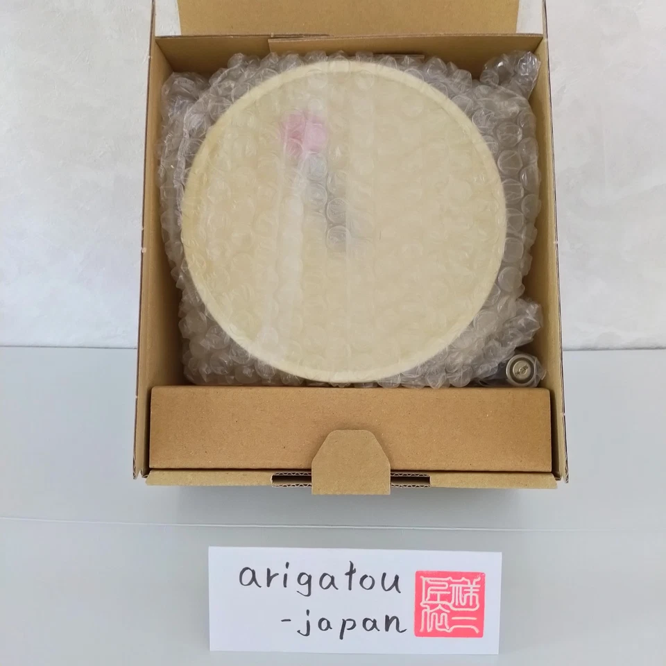 Lemnos Wall Clock kehai Analog Yellow KM22-01 130 x Depth 55mm NEW - Image 2 of 4