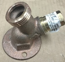 3/4 in. FIP Inlet x 3/4 in. MHT Outlet Sillcock Hose Bibb; Cast Brass