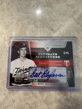 2004 Upper Deck Ultimate Collection - Ultimate Signatures Bert Blyleven #BL /99