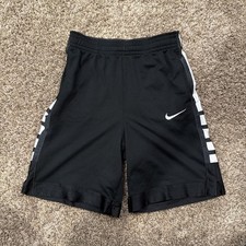 Nike Elite Shorts Dri-Fit Black/White Boys Large