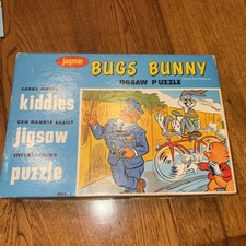 Vintage jaymar Bugs Bunny Jigsaw Puzzle Large Pieces