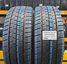 USATO: 2 GOMME 4 STAGIONI CONTINENTAL 195/65 R16C 102/104T VANCONTACT 4SEASONS
