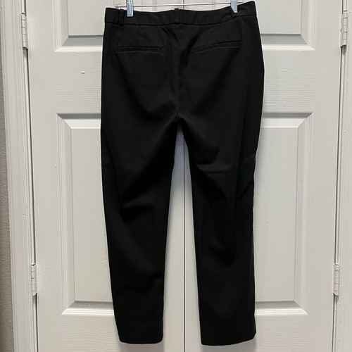 Banana Republic Ryan Petite 10 Black Women's Pants Capsule Professional Slacks - Picture 4 of 12