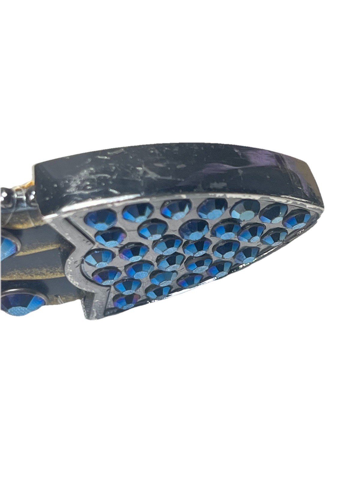 BB Simon Style Python Aurora Borealis Skull Rhine… - image 4