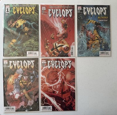 Cyclops #1, 2, 3, 4, 5 Cover A s, NM 1st Print Shadows Of Tommorow Set