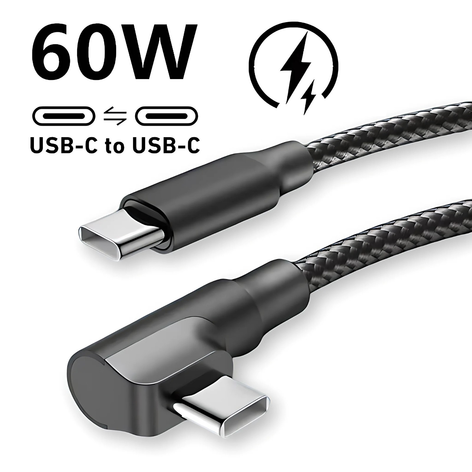 USB-C Type-C Fast Charge Cable Gaming For iPhone 17 16 15 Pro Max Air Samsung