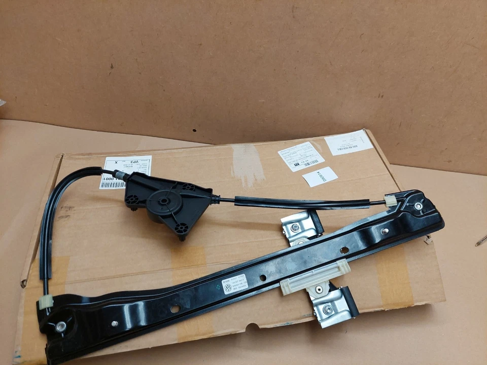 VW UP Front Right Door Window Regulator 1S3837462A Seat Skoda 2012-on Genuine - Image 2 of 4