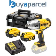 Dewalt DCF899P2 18v XR Brushless High Torque Impact Wrench 1/2" + 2x 5.0Ah Tstak