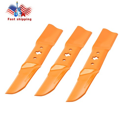 #ad #ad 3 PACK 942 05056A ZT1 54 Mower Blades for Cub Cadet ZT1 54 Ultima Zero Turn Troy $32.95