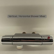 Thermostatic Exposed Bar | Shower Mixer | Horizontal | Vertical | Child Safety |