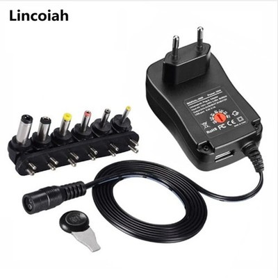 Einstellbares Netzteil Funktionsadapter 3V-12V USB Schalter Netzteil