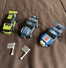 LEGO Racers Lot Rally Sprinter 8210 Nitro Muscle 8194 Thunder Racer 8119 Set