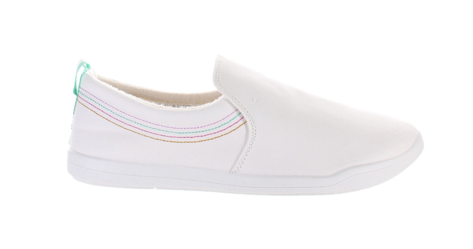Vionic Womens Marshall White Casual Flats Size 8 Comfortable & Stylish 7085073
