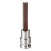 "FüR Hex Bit Socket H10 1/2\" Antrieb 4\" LäNge S2 Stahl Lange Bit CR-V Stecknuss"