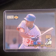 Upper Deck 1993 Collector's Choice #7 Cliff Floyd Montreal Expos Rookie Card. rookie card picture