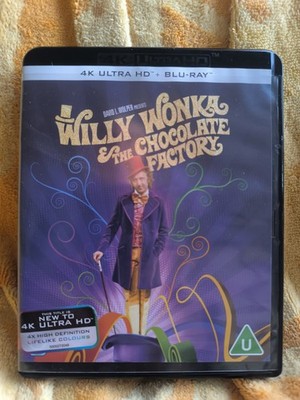 Willy Wonka And The Chocolate Factory (1971) UHD 4k Blu-ray.Mel Stuart