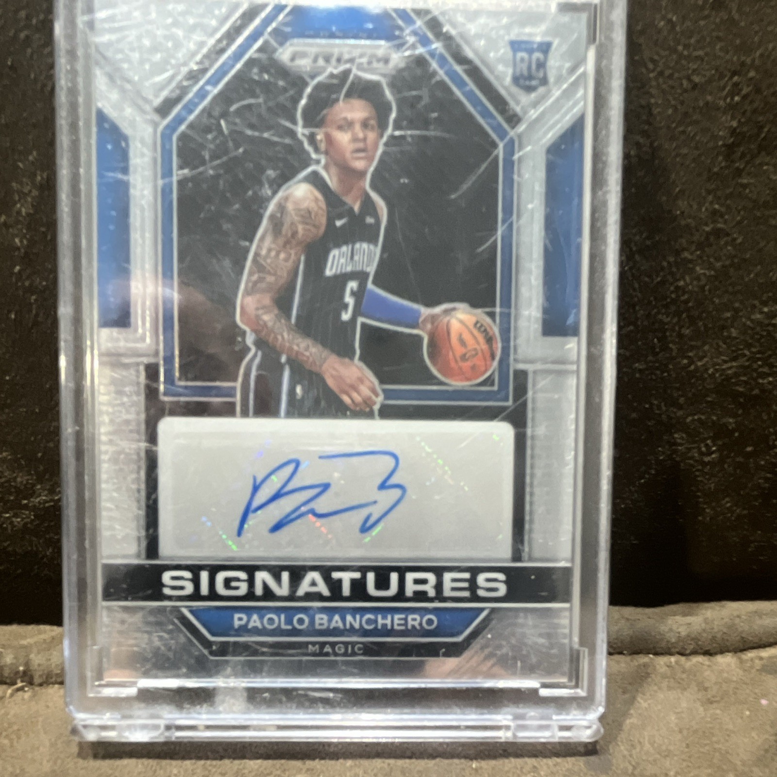 Panini 2022-23 Prizm Rookie Signatures Paolo Banchero #RSI-PBN Orlando Magic RC
