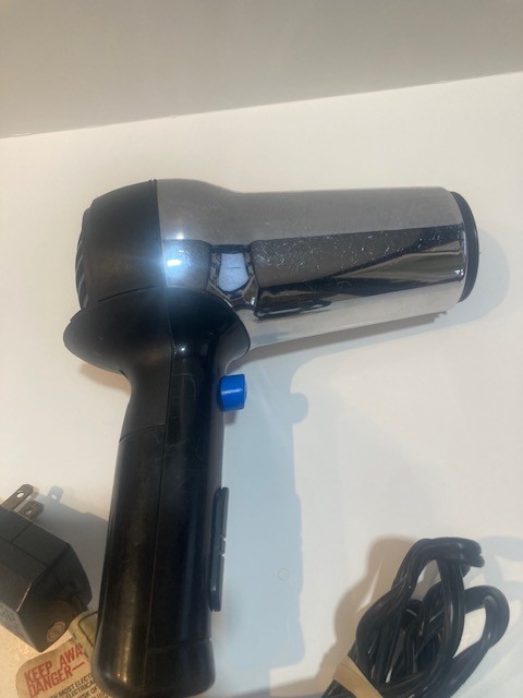 Conair 1875 Watt Chrome Hair Dryer Ionic Blow Dryer Dual Heat & Speed Settings –