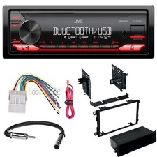 JVC DIN Car Stereo Bluetooth MP3/FM Radio No CD for 2003-2006 Silverado 1500